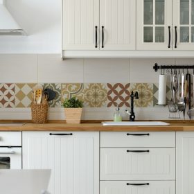 White European style kitchen